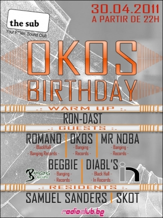 30/04/11 - Banging Records Present Okos B-Day 1104110938381218167976382