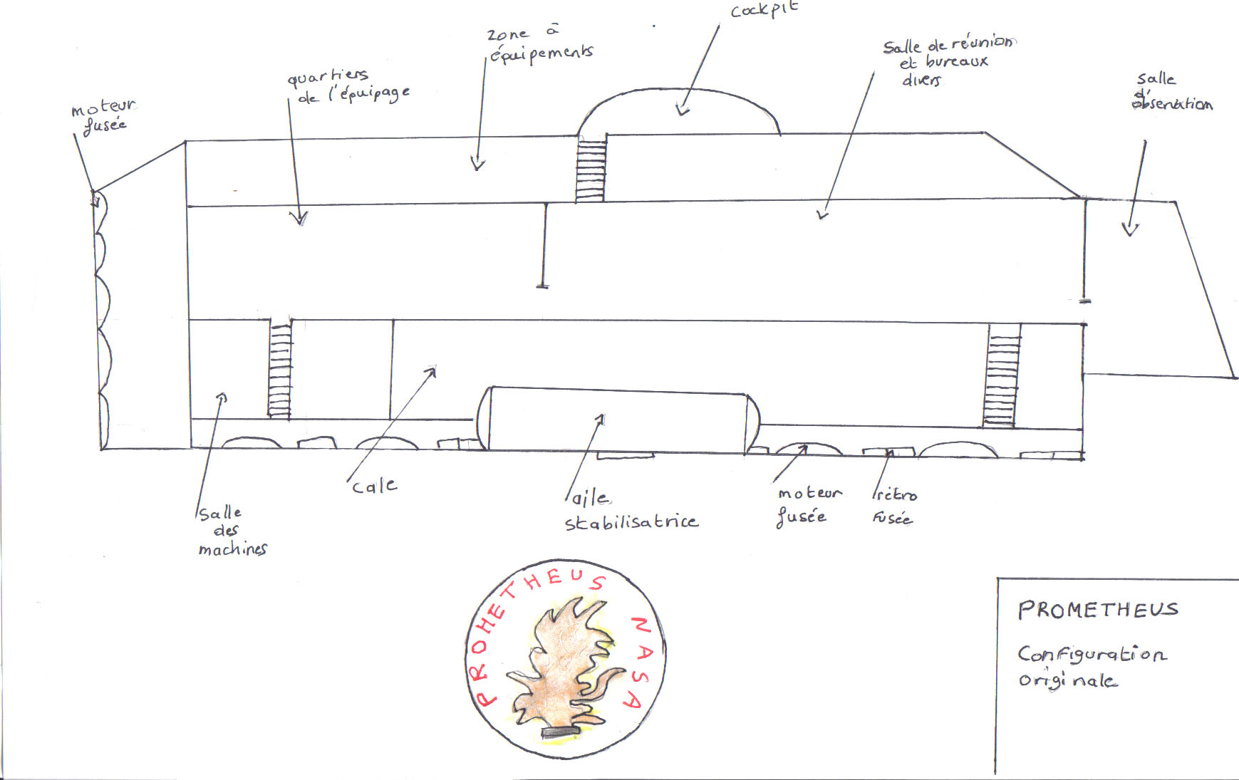 prometheus original cutaway