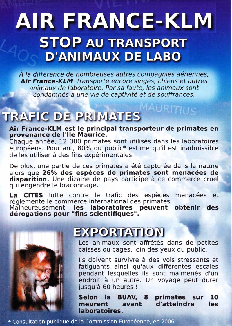 "Marche européenne contre la vivisection" 23/04/2011 Paris : compte rendu (+ tracts) 1104230727151239648042611