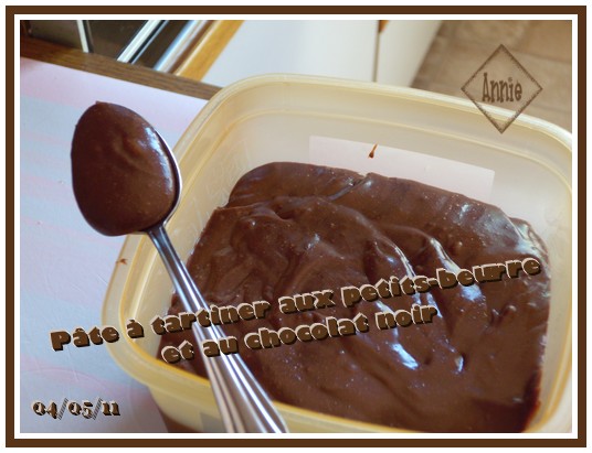 Pâte à tartiner aux petits-beurres et chocolat noir 110505123932683838106255