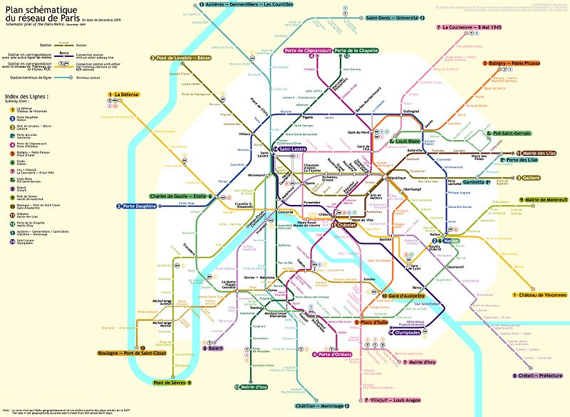 Le métro Parisien - 110621114047136238358147