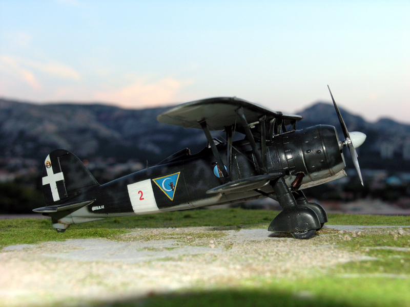 [Italeri] FIAT CR 42 CN 377°Sq Auto Boccadifalco (Palerme) 1942