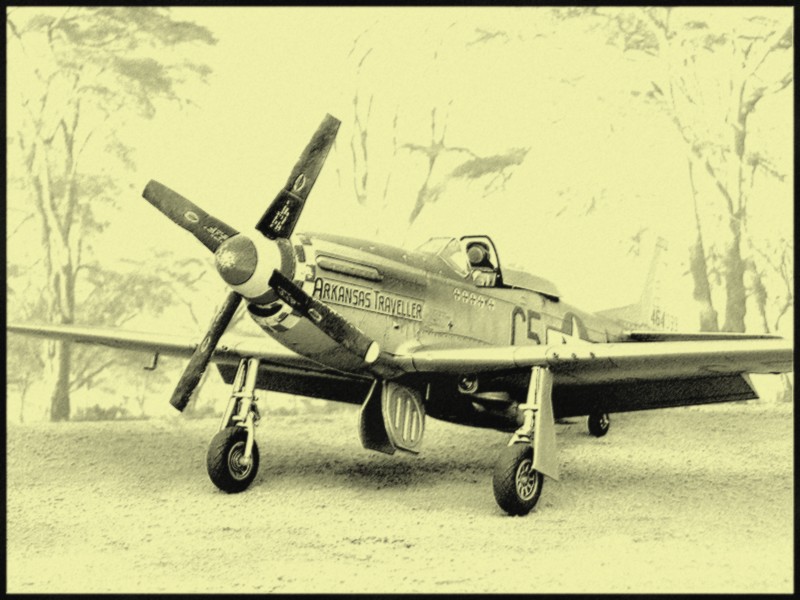 P-51D Mustang - Tamiya 110701015205492648408847