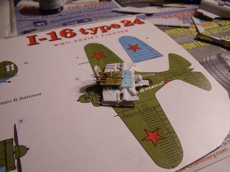 Polikarpov I-16 type 24 mosca/rata [ICM] 1/72 110704091513847068424546
