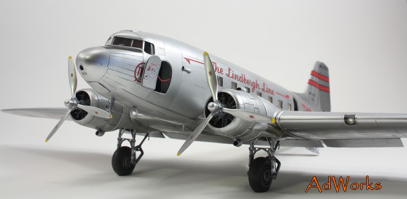 DC-3 TWA monogram 1/48 ème :  en exclu pour la patrouille  110724105328838278507509
