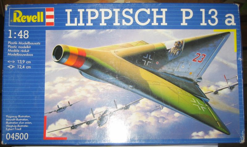Lippisch P 13a revell 1/48 1108060845121147378554544