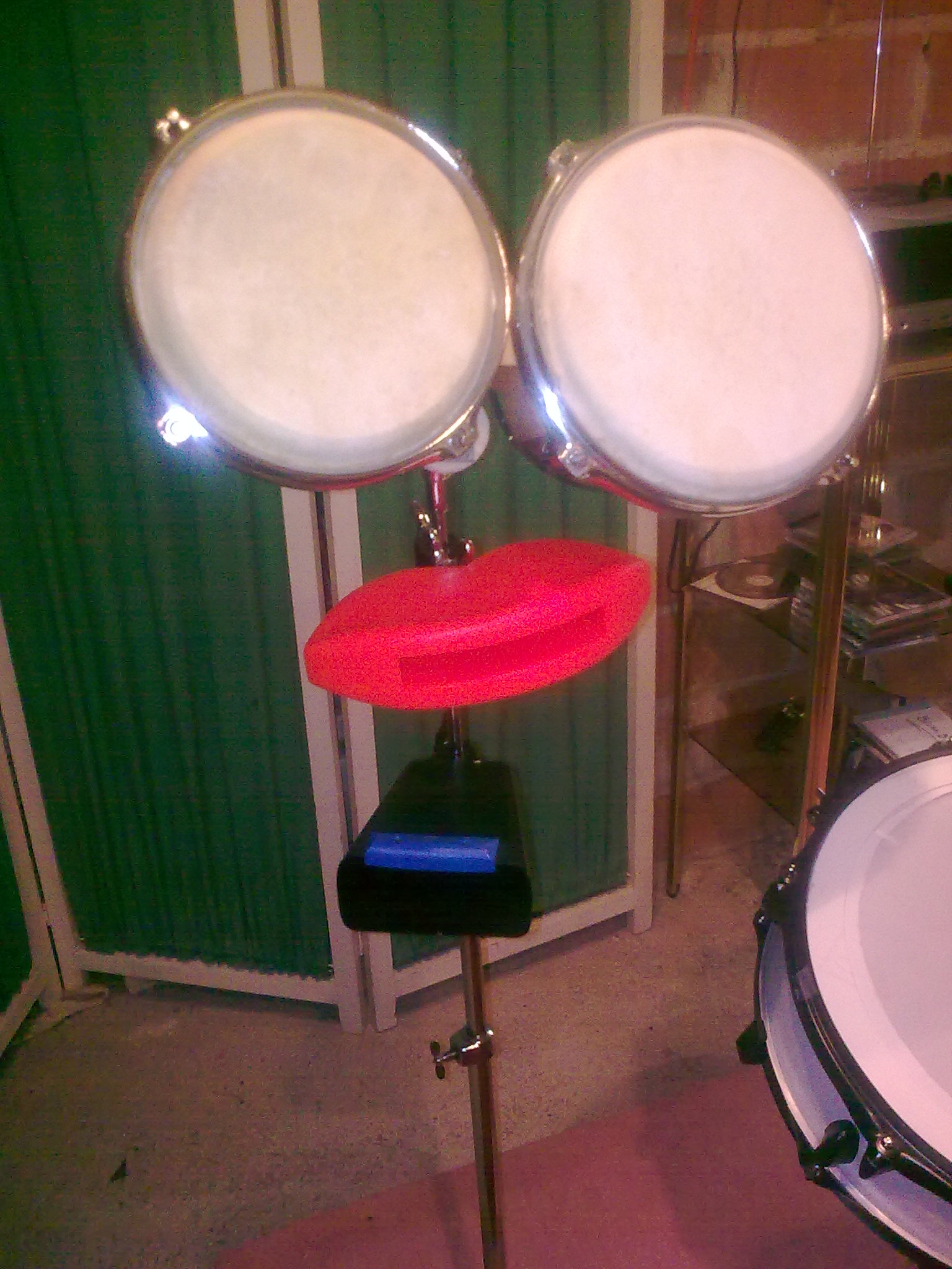 bongo,jam block,bell