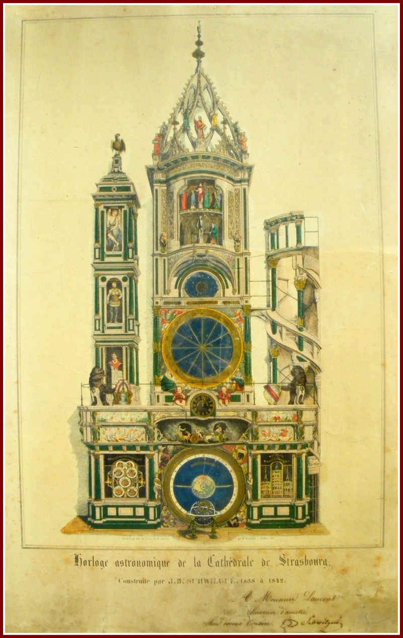 horloge rolex - Horloge astronomique de Strasbourg, un tableau signé Schwilgué 1108280653121080538655355