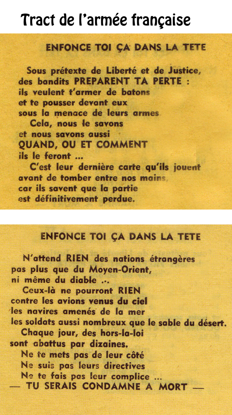 Tracts de l'armée française 110911125935947038724161