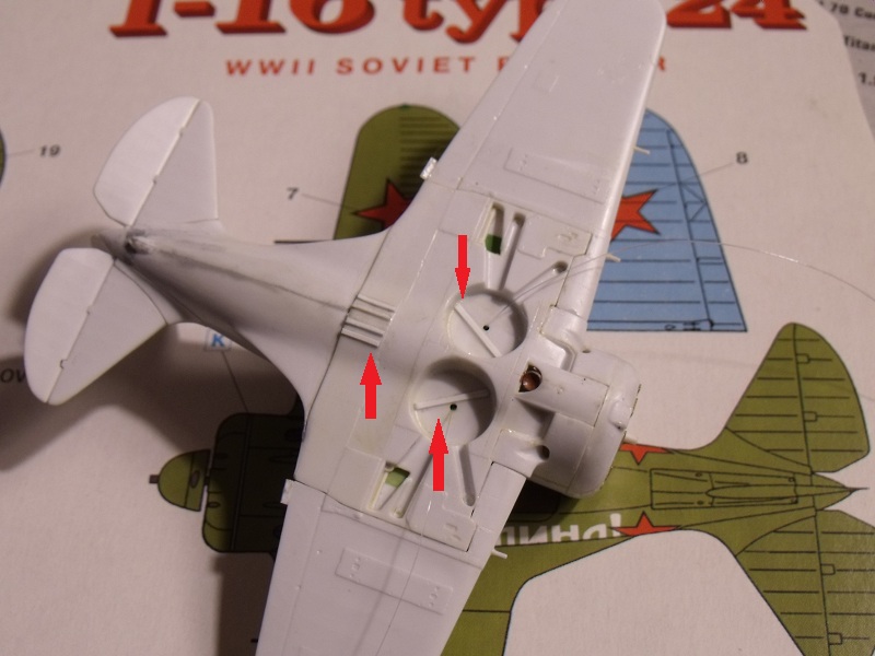 Polikarpov I-16 type 24 mosca/rata [ICM] 1/72 110916092853847068752647
