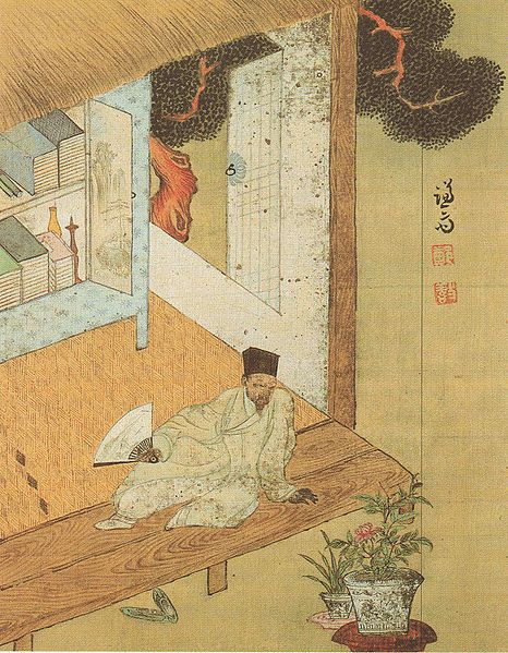 466px-Jeon_Seon-Taking_a_reast_after_reading_books-1