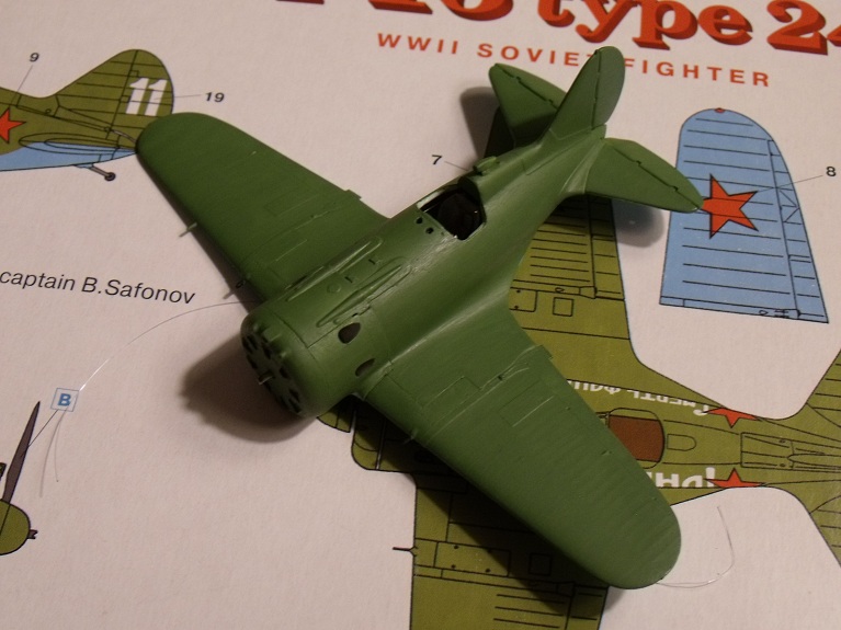 Polikarpov I-16 type 24 mosca/rata [ICM] 1/72 110930104704847068824741