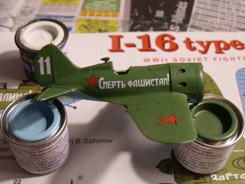 Polikarpov I-16 type 24 mosca/rata [ICM] 1/72 111007092115847068863964