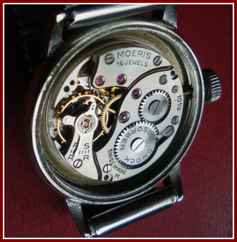 Montre Mécanique Vintage Moeris - Calibre 10 1/2 - Occasion
