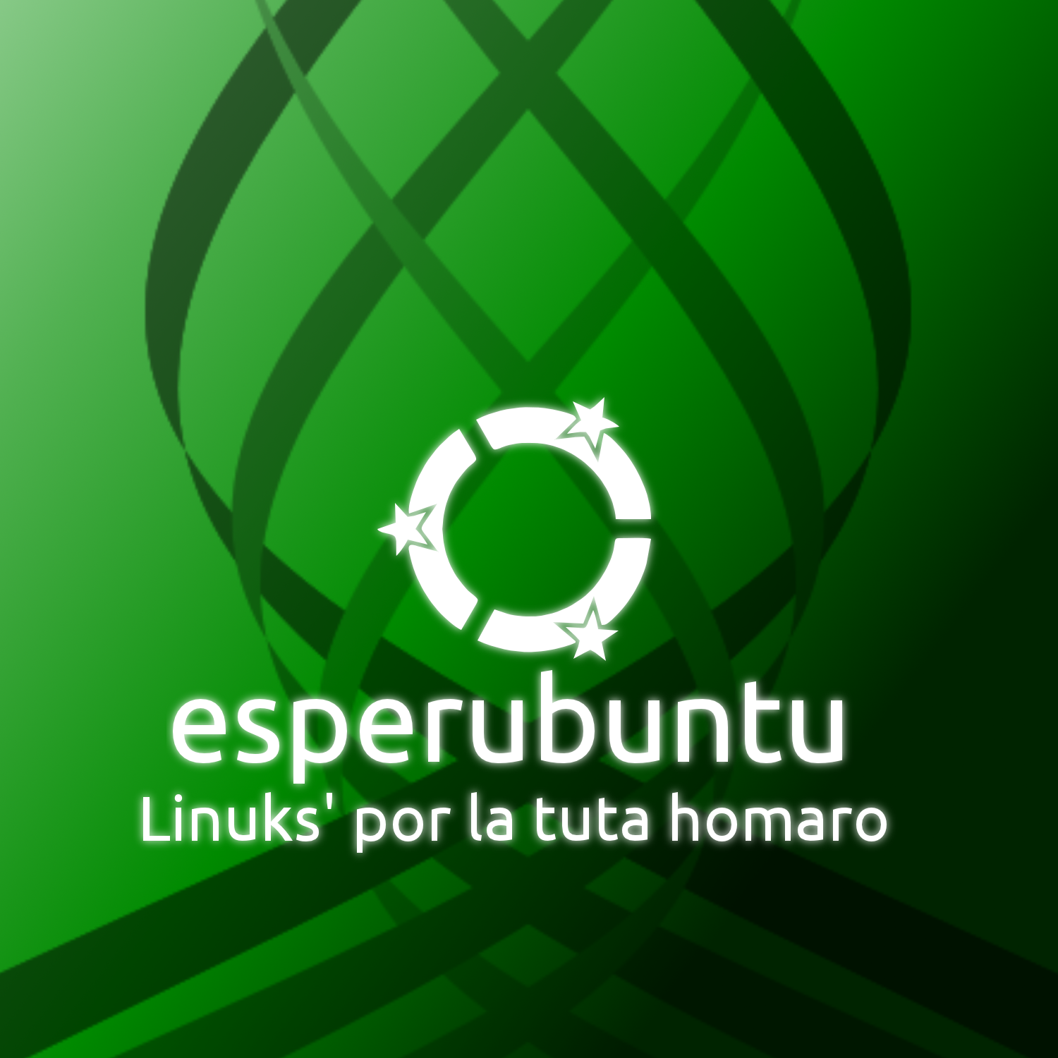 GIMP - logo Esperubuntu EO page d'accueil (Plymouth)