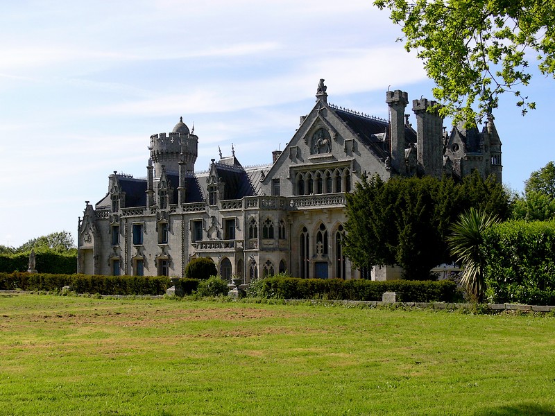 Chateau de Keriolet , ct Jardin . 11102107543645328932808