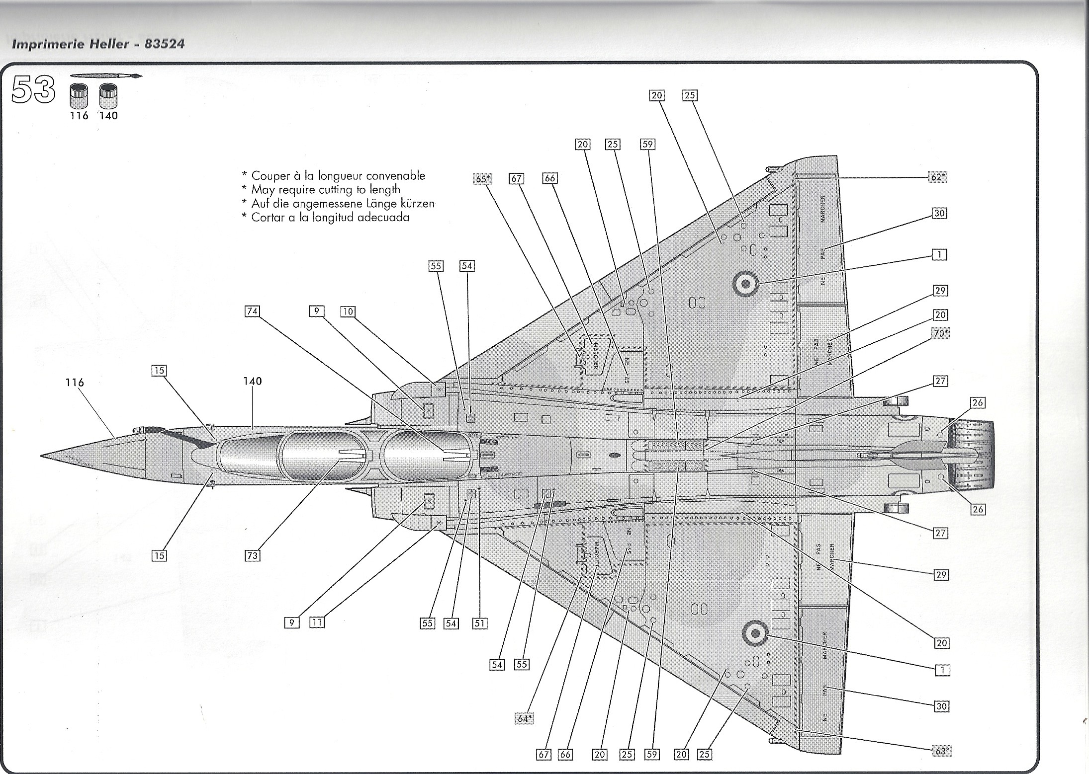 Mirage 2000D "Kandahar" Heller 1/48 "upgrade" 111025064335795298956658