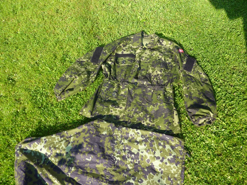 Danish camouflage items