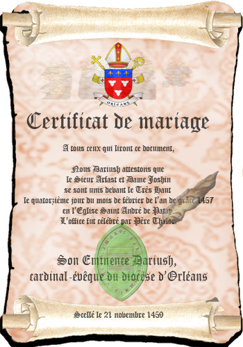 Orléans - Certificats  111221032753522829204694