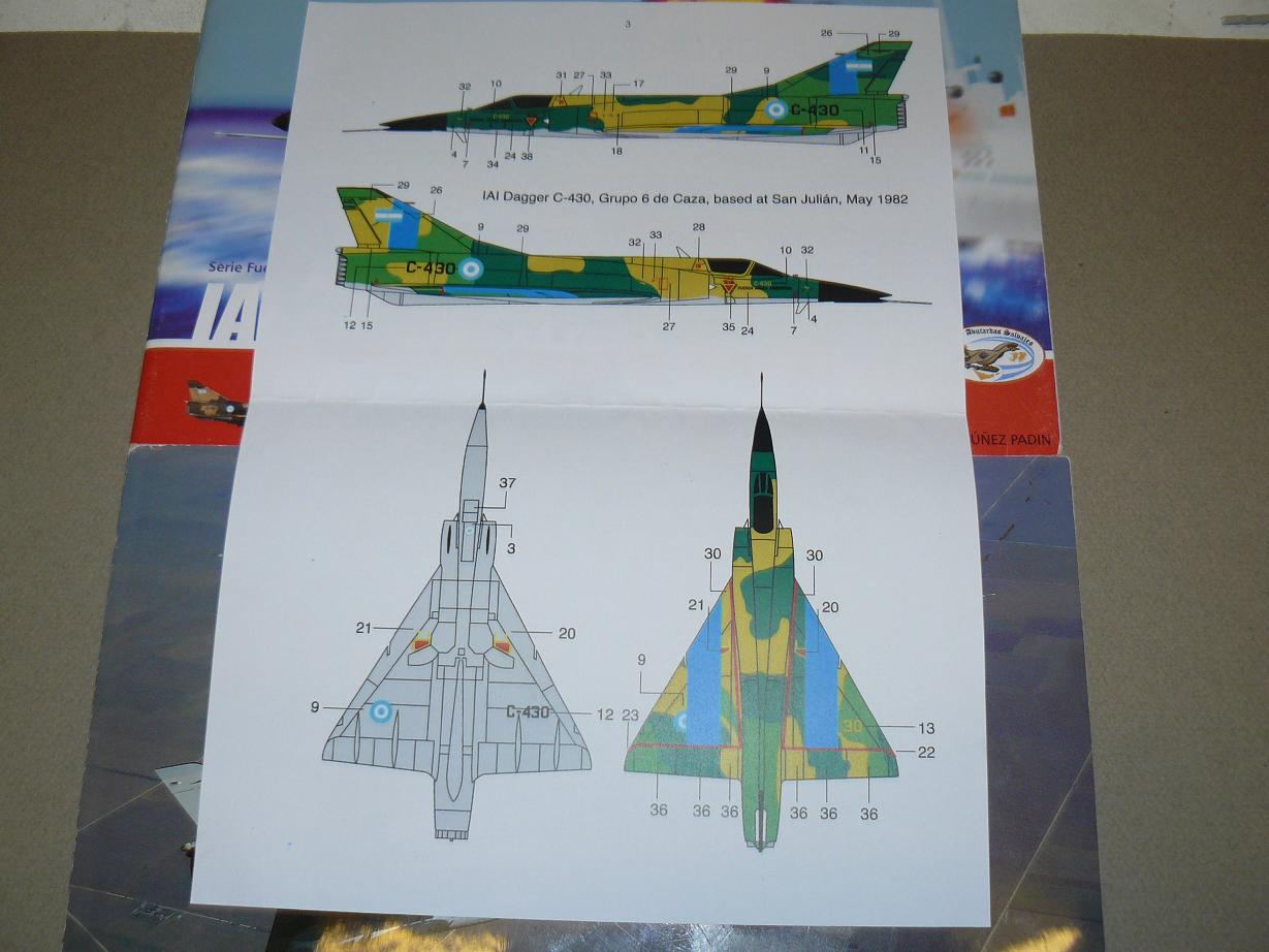 Dagger argentin (conversion Mirage IIIE [Italeri] 1/48) 1112230726191350609213330