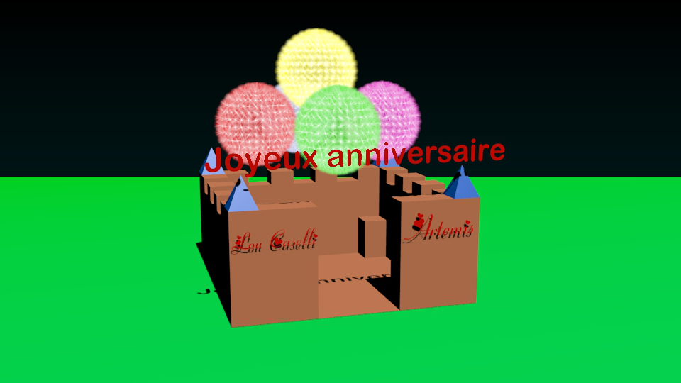 Blender - Joyeux anniversaire Lou