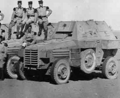 Berliet VUDB armored cars were designed and built for operations in ...