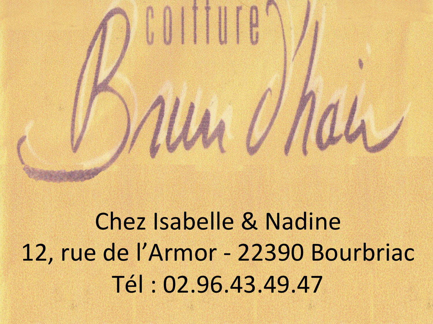 coiffeur bourbriac