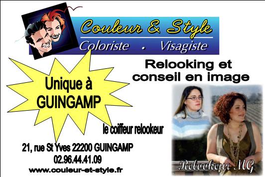 encart publicitaire relooking