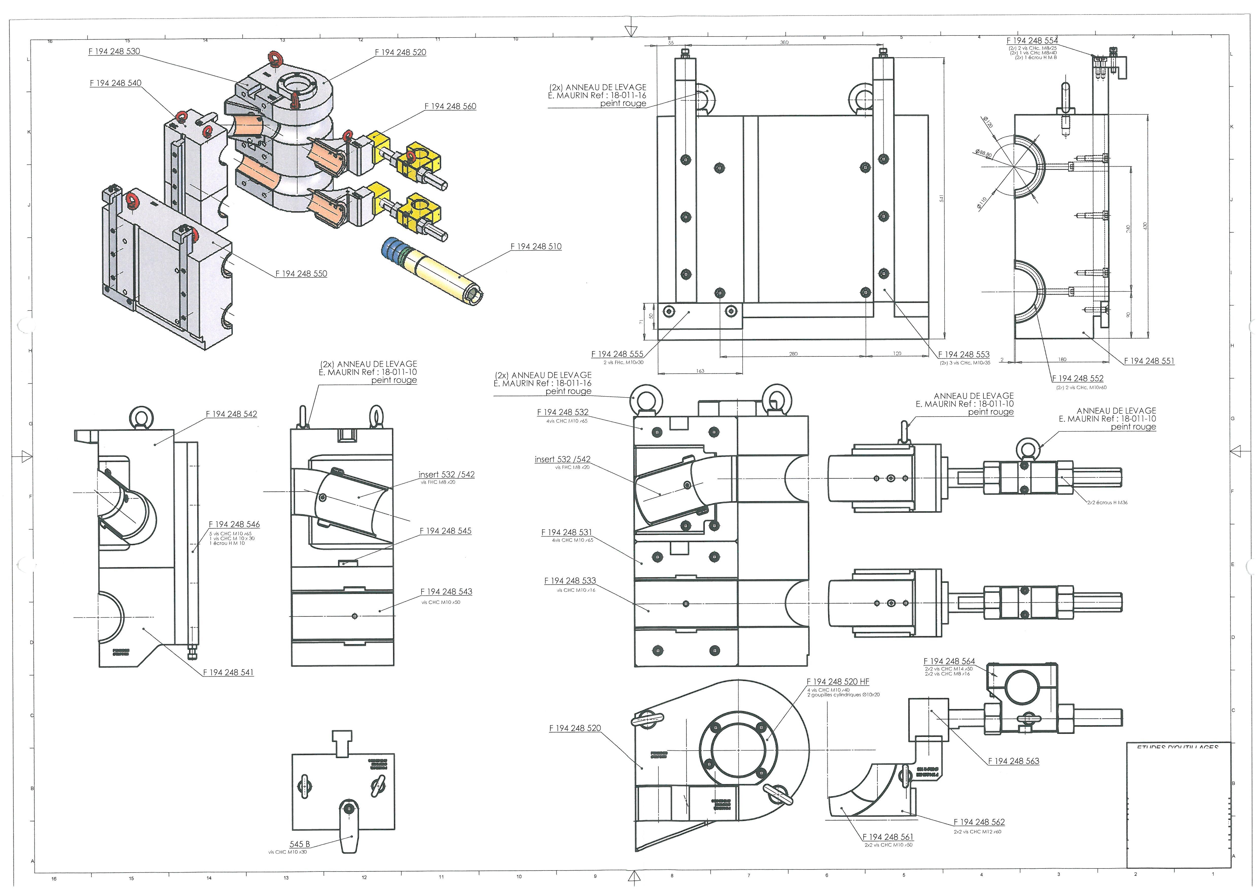 cintrage tube double etage
