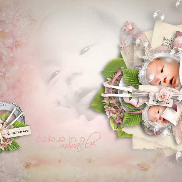 page kit Liana's world by idesign