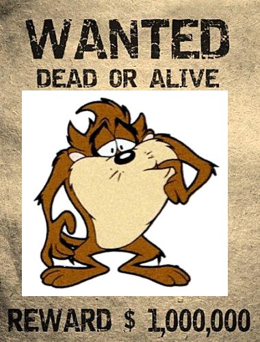 WANTED-taz