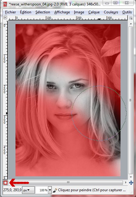 [GIMP] Colorier un détail d'une image Noir & Blanc 120316042406317609588384