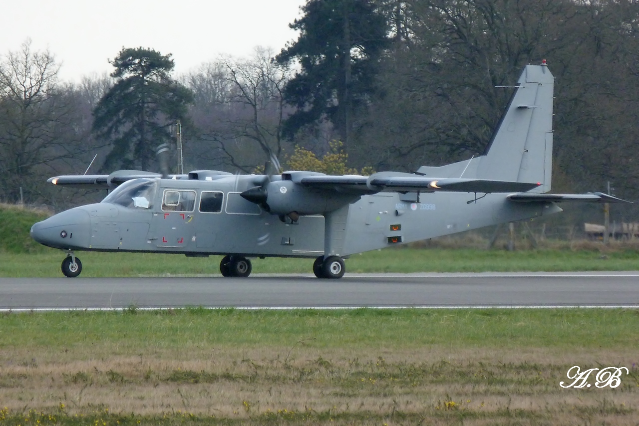 [19/03/2012] Britten-Norman BN-2T-4S (ZH001 & ZH998) Army Air Corps  Norman  1203190911021438369604224