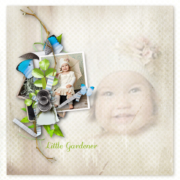 page kit Little Gardener by marta design