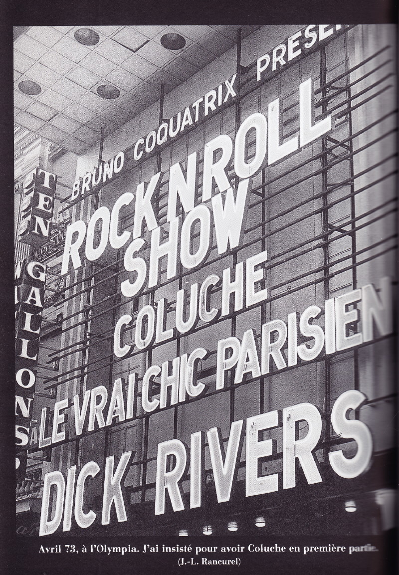 DICK RIVERS, live "GRAN' TOUR" (2 CDs + 1 DVD) 1203310253551423619652705