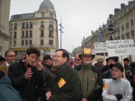 Zaterdag 31 maart 2012 : gemeenschappelijke manifestatie in Rijsel voor de erkenning van het Vlaams en het Picardisch 1203311058171419619656099