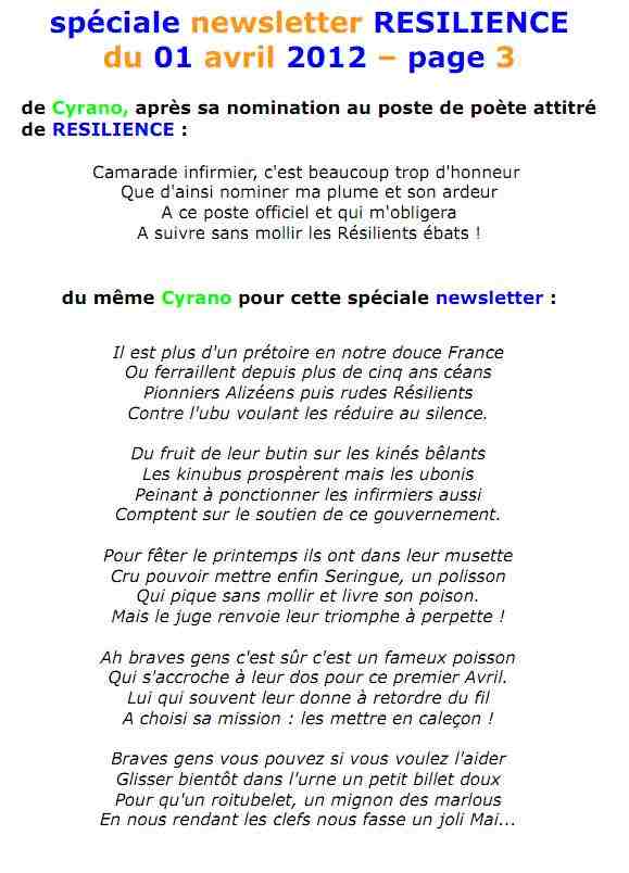 spÃ©ciale 1 avril newsletter RESILIENCE 01 03_1