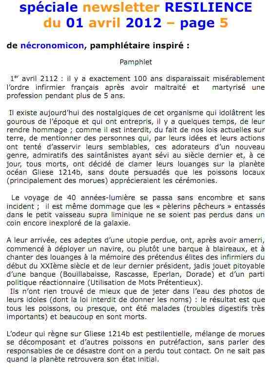 spÃ©ciale 1 avril newsletter RESILIENCE 01 05_1