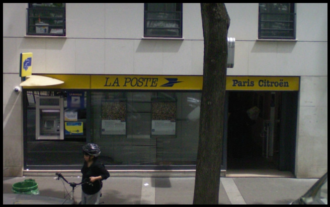 bureau de poste Paris Citroen dans le 15ème 1204011256501474259656529