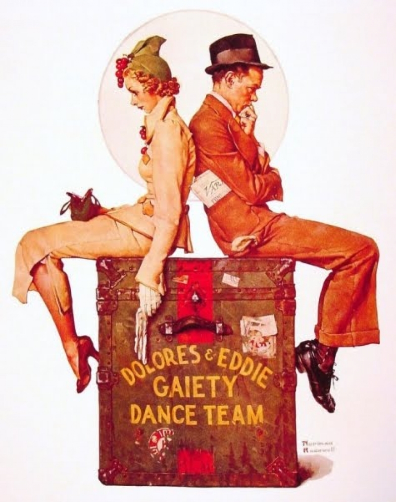 Gaiety dance team, 1937