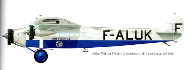 Fokker VII3m d'Air France 120403123350917559666420