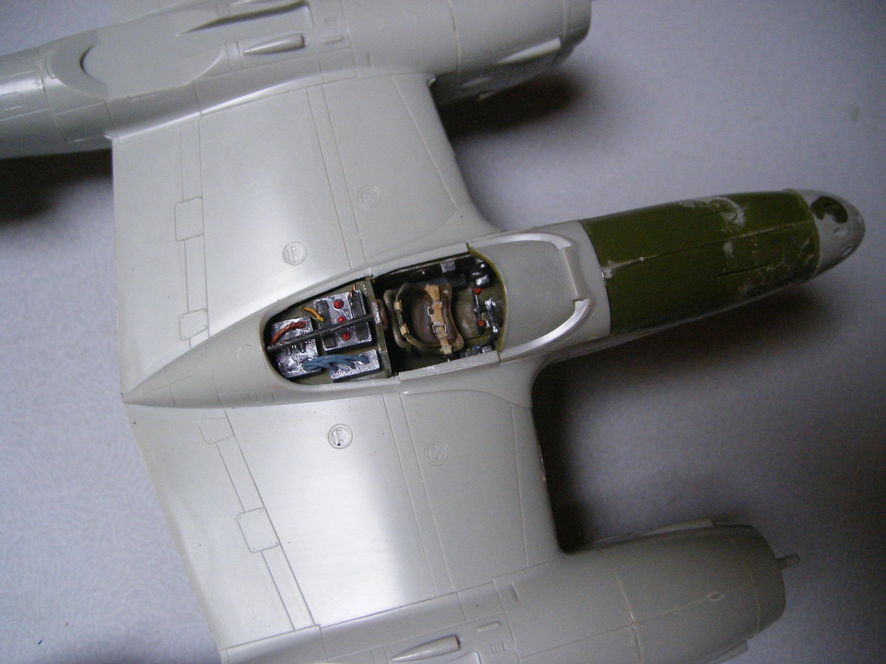 Lockheed P38 , "what if" France 1942 , Academy , 1/48° ..... 1204090250351443859695211