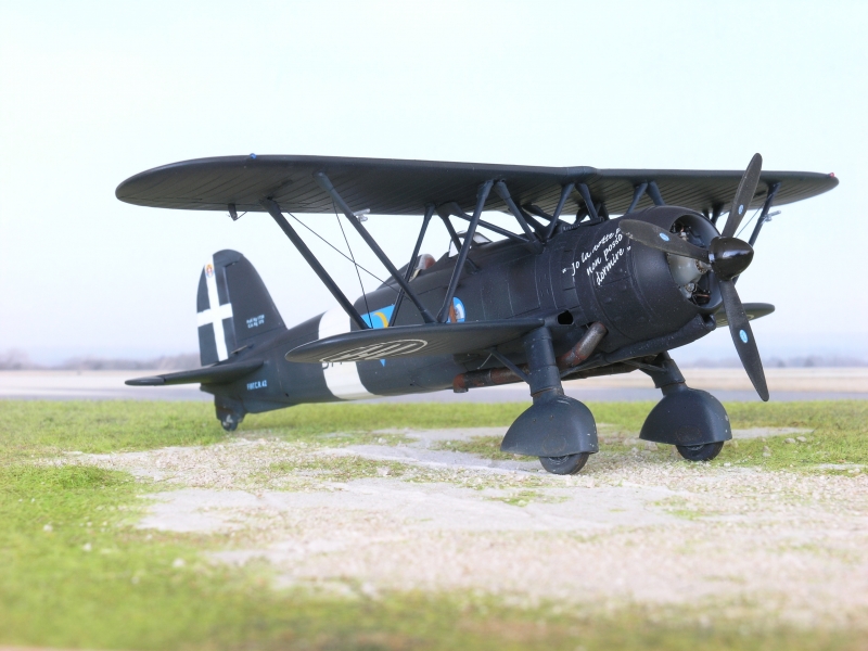 FIAT CR-42 CN Falco [ITALERI]