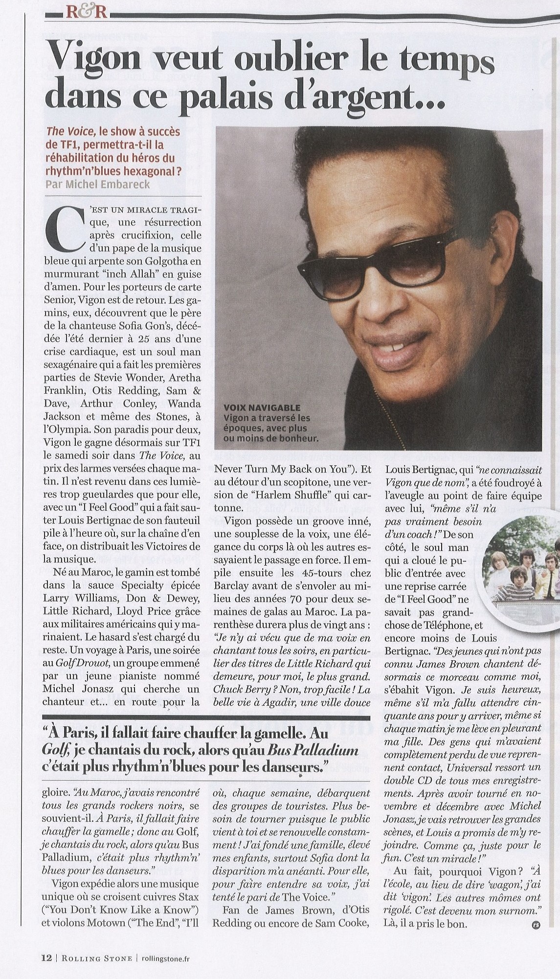 "VIGON, Papa soul" (4e de couverture de "Libération", 14 avril 2012) 1204250505311423619766935