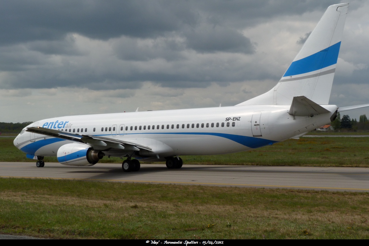 [15/04/2012] Boeing B737-800 (SP-ENZ) EnterAir 1204300442011474949786811