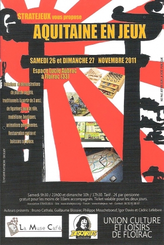Week-end Jeux à Floirac (33) les 26 & 27 novembre 1205060738421415039815448
