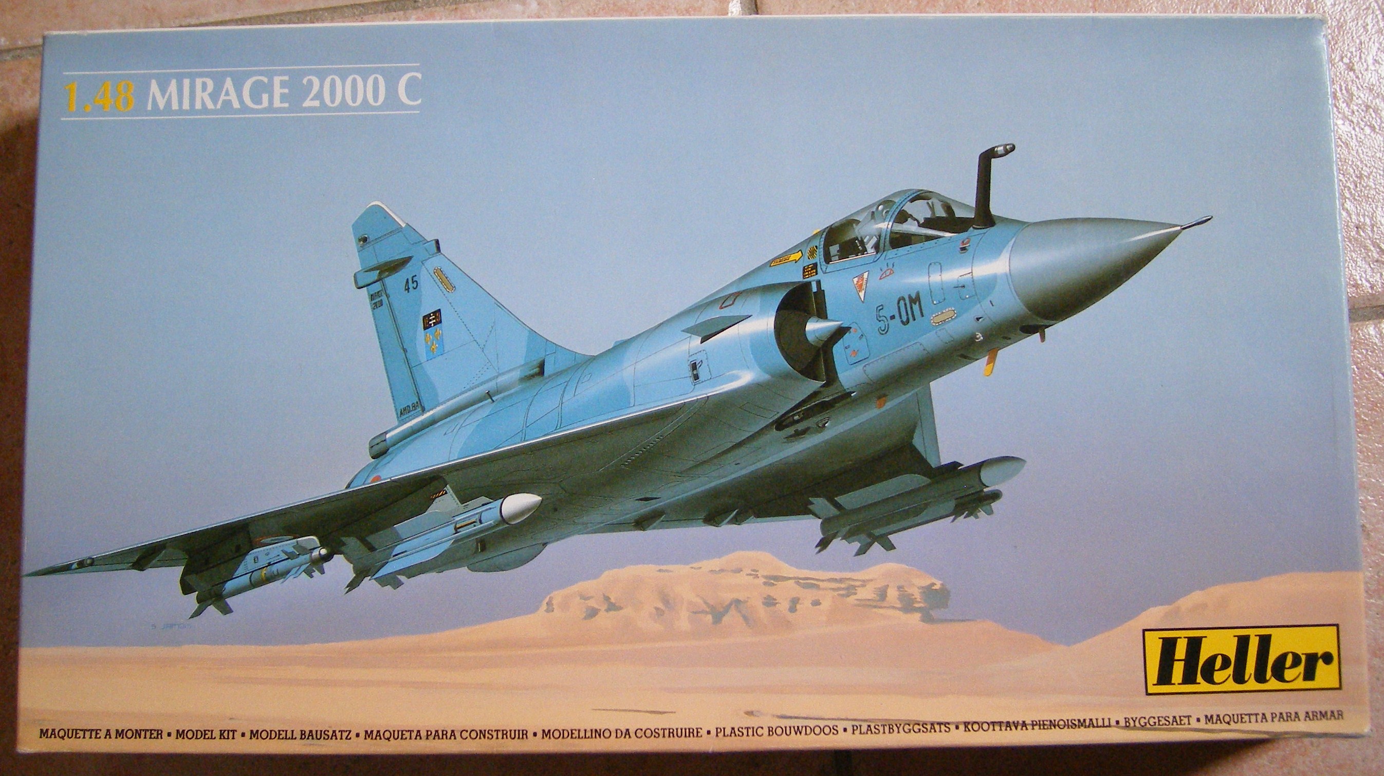 Mirage 2000 C , Heller , 1/48° , ref 80426 .....  "What if" ....... 1205080941301443859825809