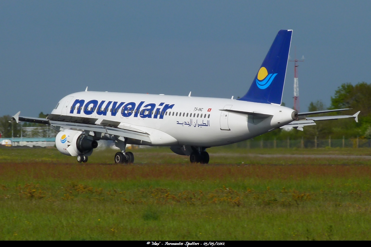 [03/05/2012] Airbus A320 (TS-INC) Nouvelair "news colors" 1205100212201474949831622