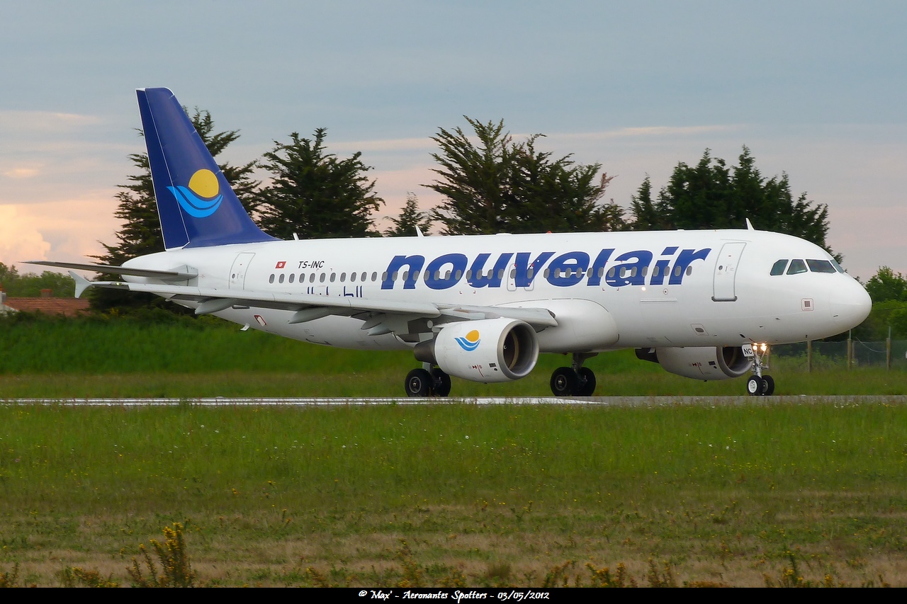 [03/05/2012] Airbus A320 (TS-INC) Nouvelair "news colors" 1205100212201474949831624