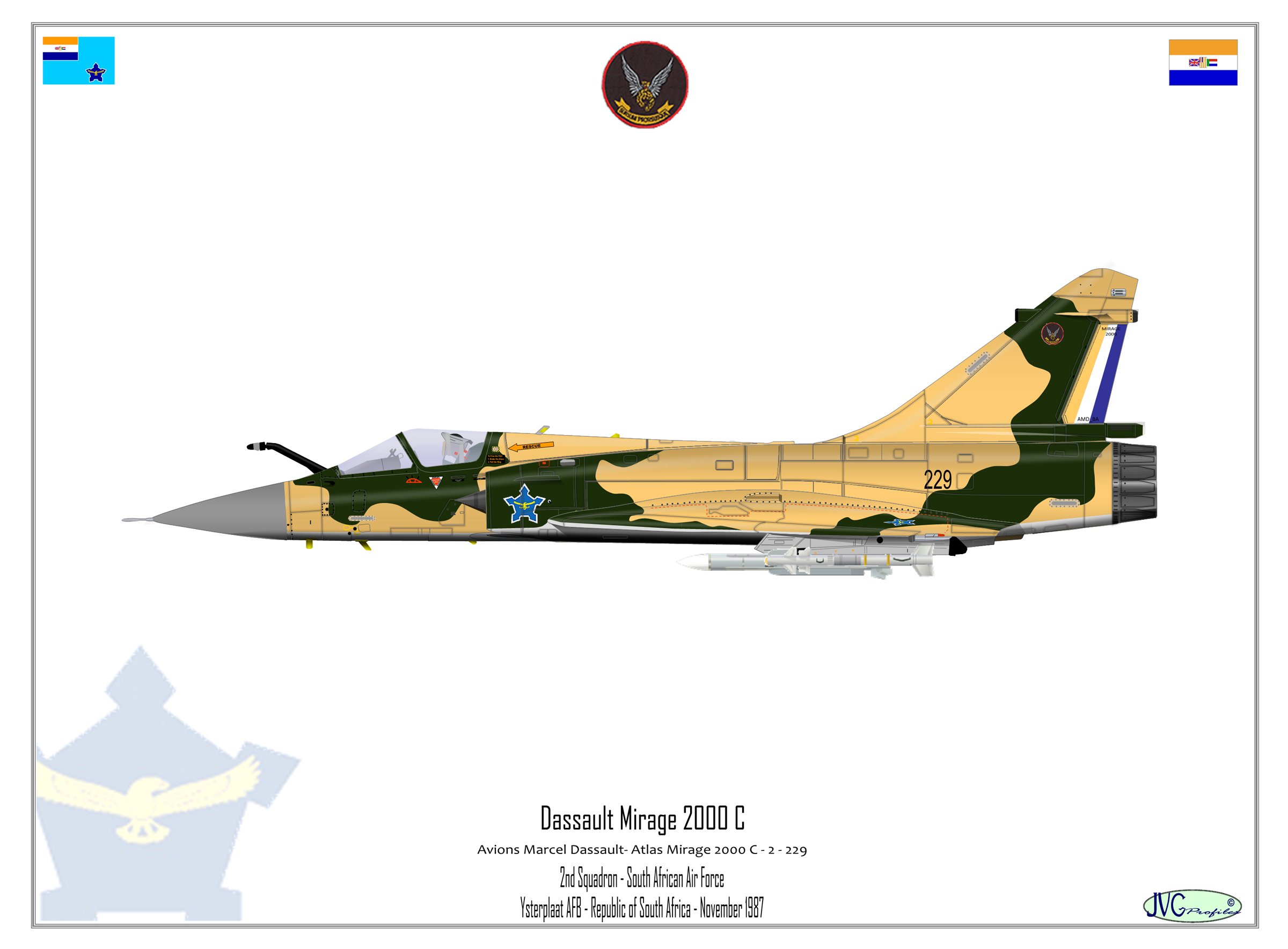 Mirage 2000 C "what if" , Heller , 1/48° ... 1205200951571443859874777